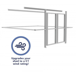 Absco W50 Cyclone Upgrade Kit For Premier Sheds Absco Shed CYCGK Accessories 